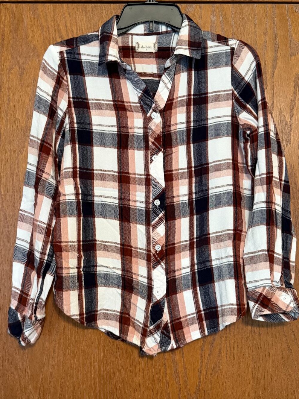 Altar'd State Rayon Flannel Shirt Size Small
